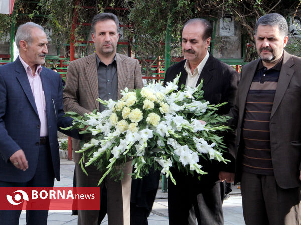 تجدید میثاق نمایندگان منتخب مردم شیراز در مجلس با شهدا