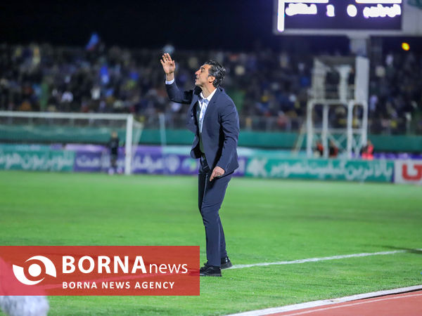 در حاشیه دیدار تیم های فوتبال آلومینیوم - استقلال