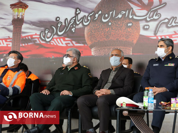 رزمایش آغاز طرح امداد و نجات زمستانه در شیراز