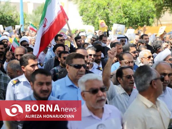 راهپیمایی روز جهانی قدس در خرمشهر