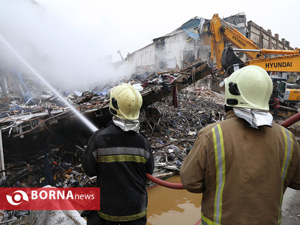 سومین روز حادثه پلاسکو-2