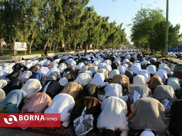 اقامه نماز عید فطر در هویزه