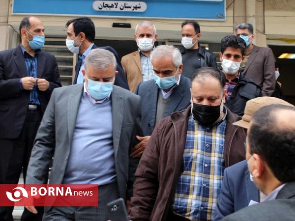 آیین افتتاحیه پروژه دهه فجر لاهیجان