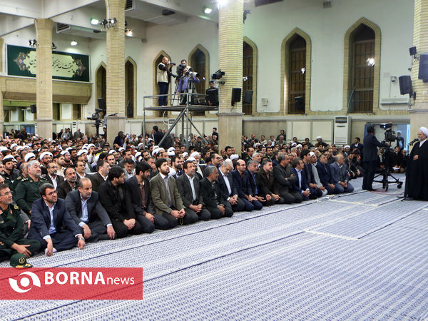 دیدار مردم نجف‌آباد با رهبر انقلاب