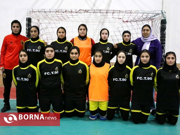 مسابقات فوتسال بانوان جام رمضان در ساری