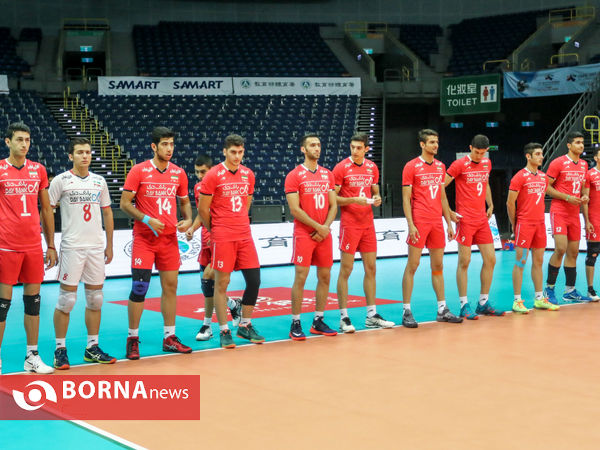 دیدار تیم های والیبال جوانان ایران - ترکمنستان‎