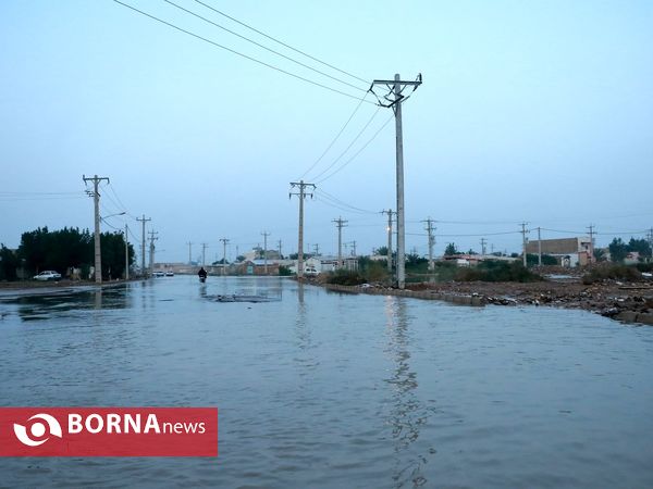 آبادان سه روز بعد از بارندگی