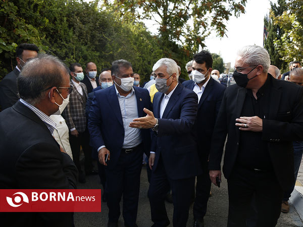 حضور وزیر ورزش و جوانان در جمع پیشکسوتان و ورزشکاران دومیدانی