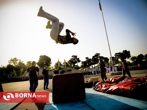 صبحگاه مشترک دژبان کل آجا
