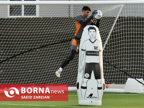 تمرین تیم ملی فوتبال ایران