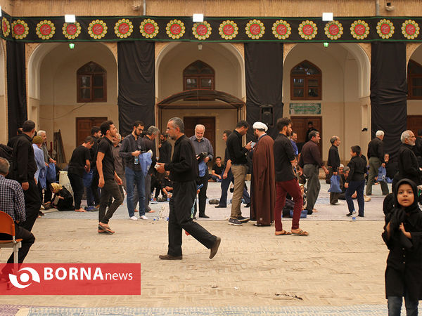 مراسم سوم امام حسین ( علیه السلام ) در مسجد ملااسماعیل -یزد