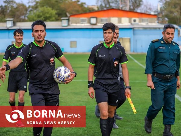 دیدار تیم های فوتبال بامداد  اراک- بصیر اهواز