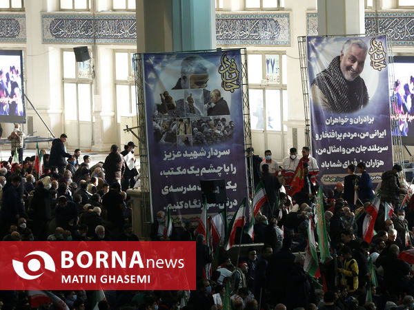 مراسم بزرگداشت سومین سالگرد شهادت سپهبد حاج قاسم سلیمانی