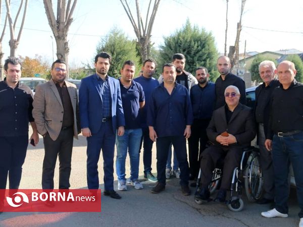 آیین تشییع پیکر مادر مرحومه افشین ناظمی