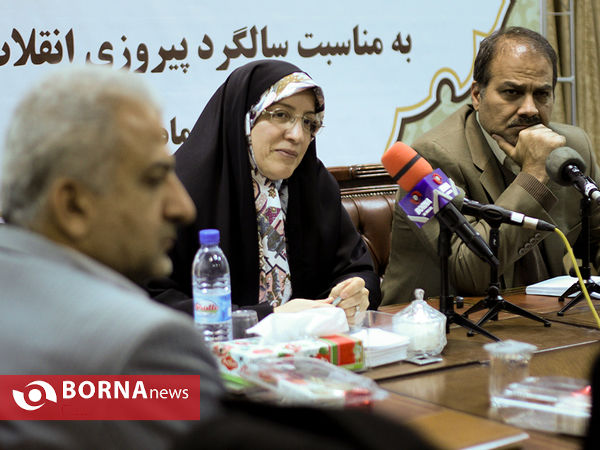 نشست خبری ژاله فرامرزیان معاون توسعه مدیریت و منابع وزارت ورزش و جوانان