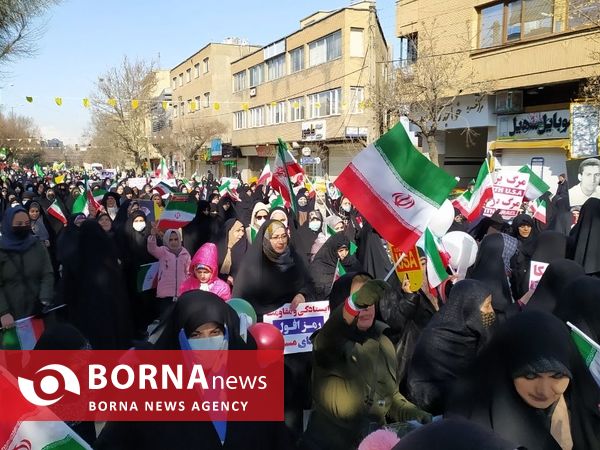 راهپیمایی ۲۲بهمن _ همدان