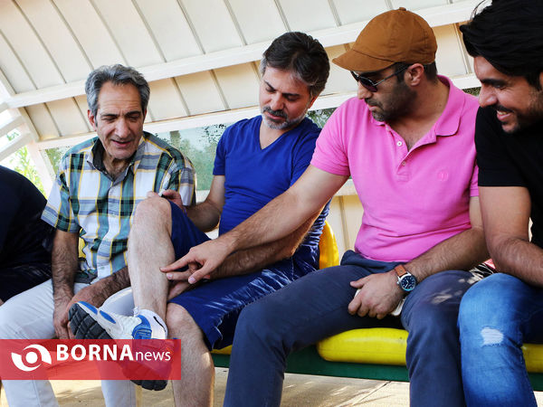 تمرین تیم فوتبال ستارگان ایران