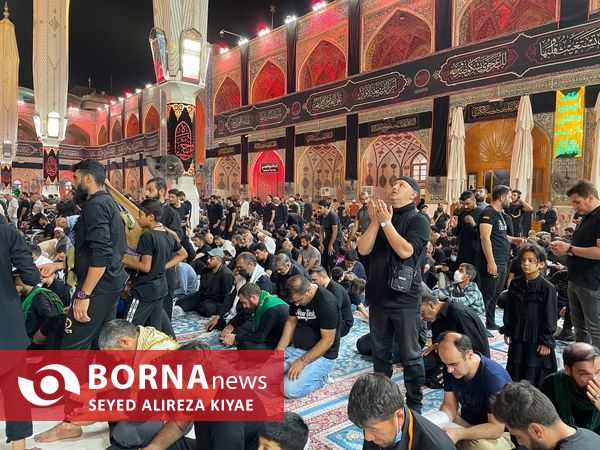 حرم حضرت علی(ع) در شب اربعین حسینی