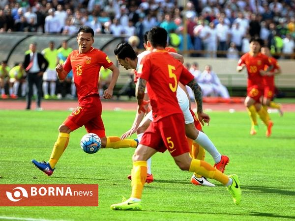 دیدار تیم های فوتبال ایران- چین