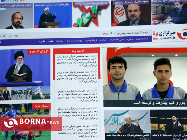 در حاشیه نمایشگاه مطبوعات "تیتر یک "