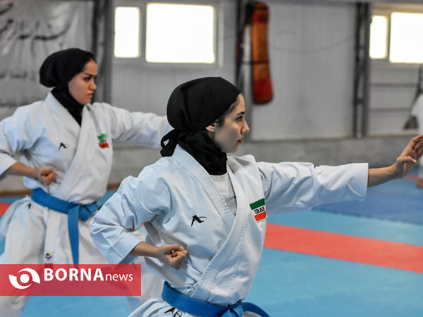اردوی تیم ملی کاراته بانوان ایران