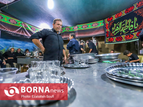  سوگواری شب هشتم محرم
