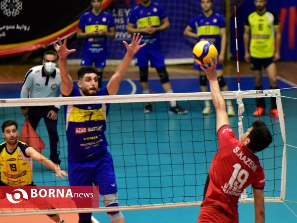 داربی پایتخت والیبال بین شهرداری و آذرباتری ارومیه