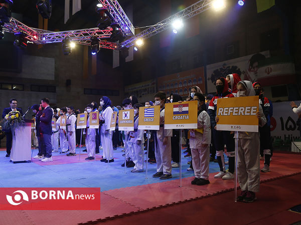 افتتاحیه ی مسابقات قهرمانی جهان کاراته و تکواندو ناشنوایان