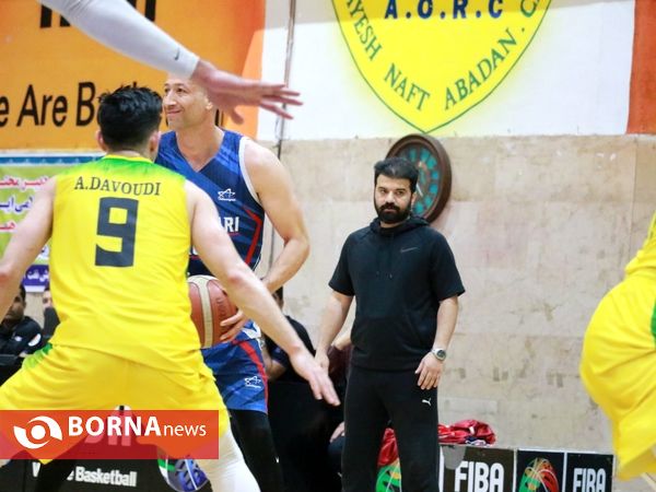 دیدار چهارم فینال تیم های بسکتبال پالایش نفت آبادان - شهرداری گرگان