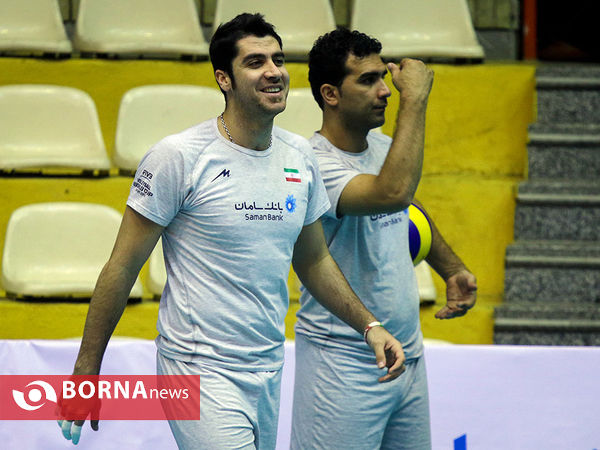 آخرین تمرین تیم ملی والیبال قبل از مسابقات جام جهانی