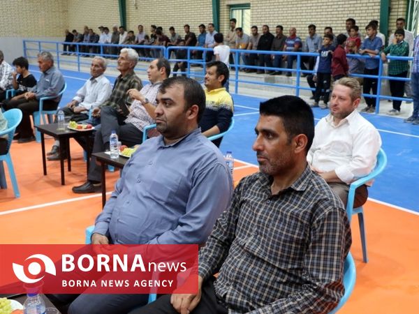 افتتاح سالن ورزشی روستای الیاس آباد ارومیه با حضور مسئولان شهری و استانی