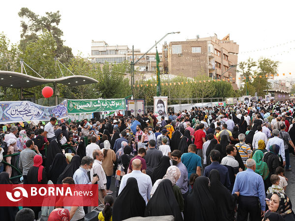 مهمانی ۱۰ کیلومتری به مناسبت عید غدیر