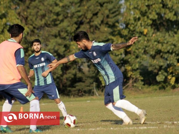 تمرینات تیم فوتبال ملوان بندرانزلی