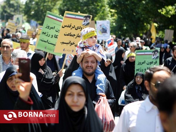 راهپیمایی روز جهانی قدس در تهران- 3