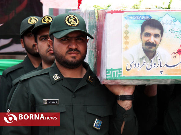 تشییع مخترع شهید محمد پازوکی در سمنان