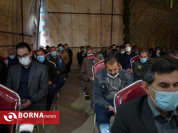 چهلمین روز خاکسپاری شهدای گمنام وزارت ورزش و جوانان