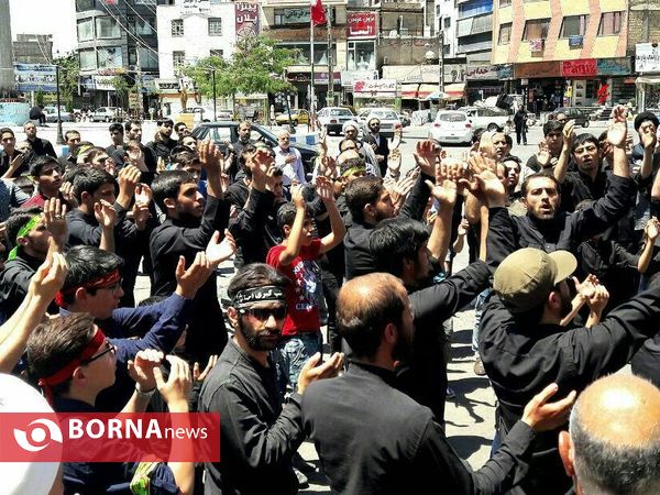 مراسم عزاداری شهادت امام صادق(ع)- شهرستان قدس