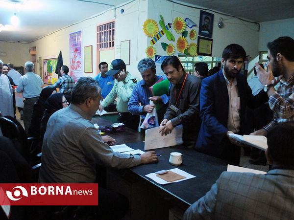 مراحل تحویل صندوق رای در فرمانداری