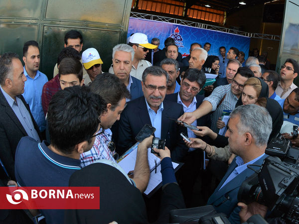 آیین افتتاح و بهره برداری از تاسیسات تقویت فشار گاز فراشبند خط ده