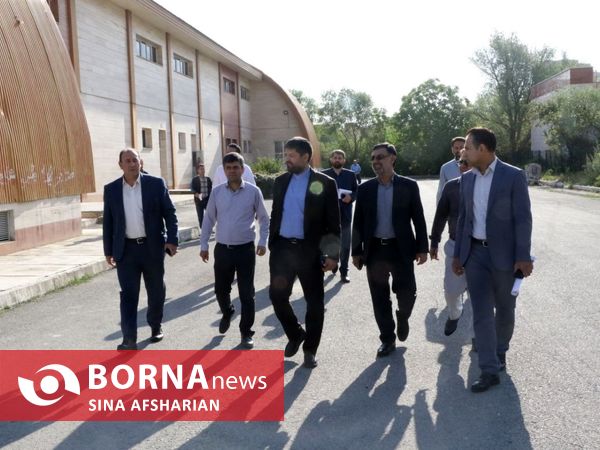 بازدید میدانی معاونین استاندار و مدیران استانی از مجموعه‌های محل برگزاری مسابقات والیبال مردان آسیا در ارومیه