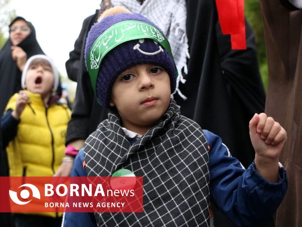 حضور پرشور مردم تبریز در راهپیمایی روز جهانی قدس