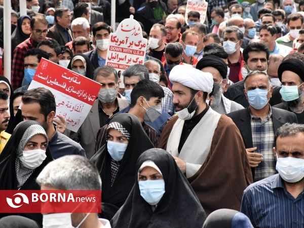 مراسم راهپیمایی روز قدس در گرگان