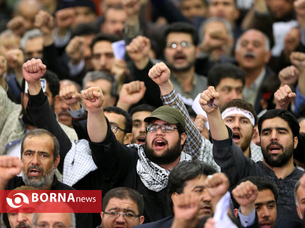 دیدار مردم نجف‌آباد با رهبر انقلاب
