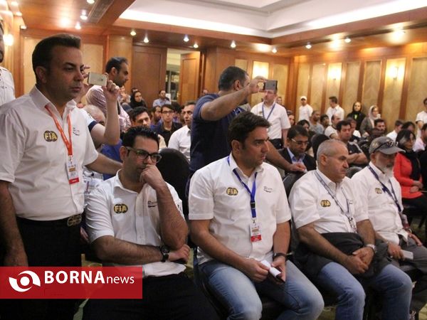 نشست خبری پنجمین مرحله رالی بین المللی خاورمیانه