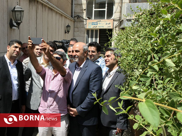 بازدید وزیر ورزش و جوانان از موسسه خبر