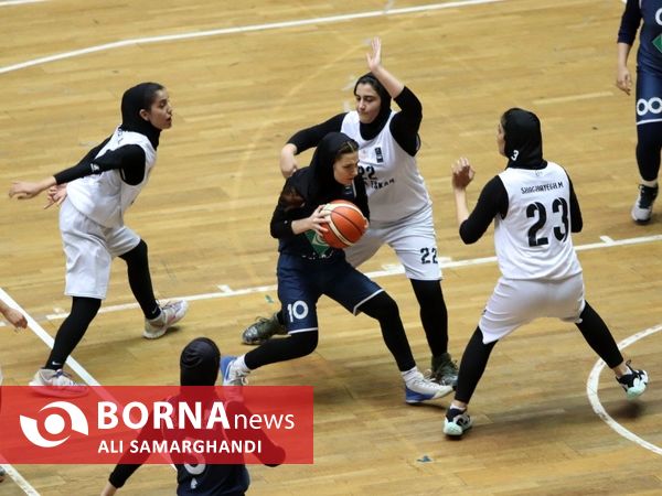 فینال چهارمین دوره لیگ بسکتبال بانوان گیلان