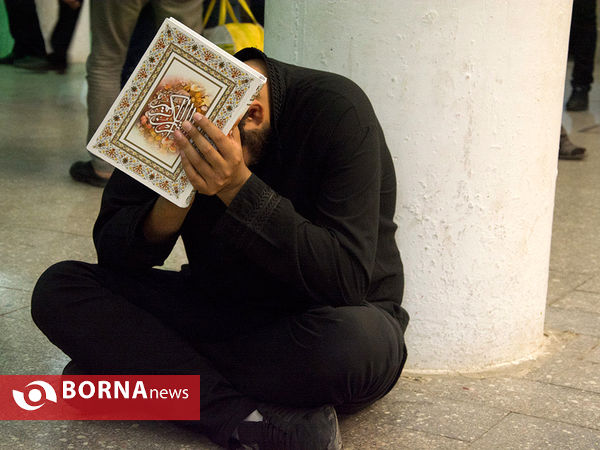 شب بیست و یکم ماه رمضان در مسجد شاه‌عبدالعظیم