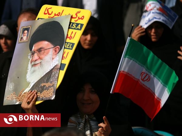 راهپیمایی حمایت از ولایت و اقتدار کشور - اهواز