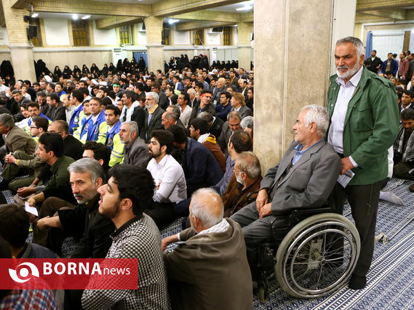 دیدار مردم نجف‌آباد با رهبر انقلاب