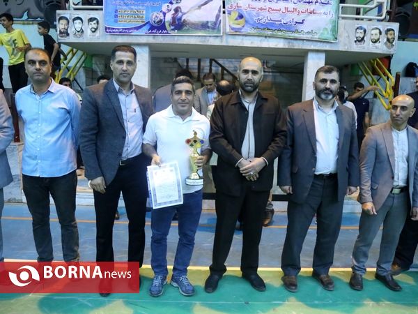 مسابقات والیبال بسیج در ساری